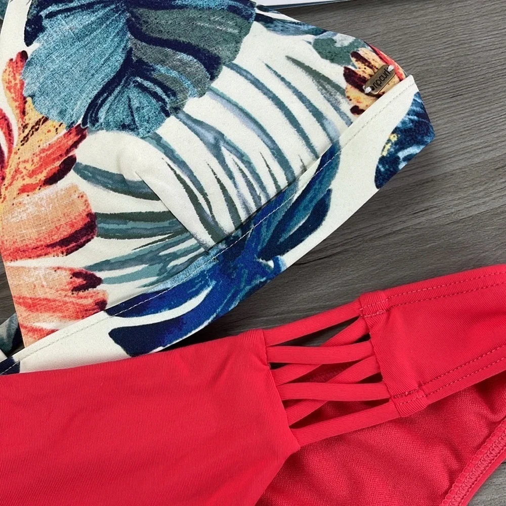 ☀️BILLABONG☀️RIP CURL☀️ SAYULITA CROSS BACK TRI SOL SEARCHER TROPIC BIKINI